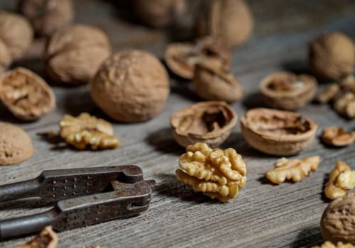 How many shelled walnut halves are in an ounce?
